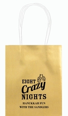 Eight Crazy Nights Mini Twisted Handled Bags