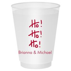 Fun Ho Ho Ho Shatterproof Cups