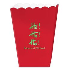 Fun Ho Ho Ho Mini Popcorn Boxes