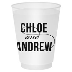 Modern Couple Shatterproof Cups