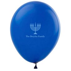 Lights of the Menorah Latex Balloons