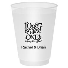 New Year's Countdown Shatterproof Cups