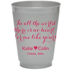 In all the World Colored Shatterproof Cups