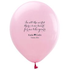 In all the World Latex Balloons