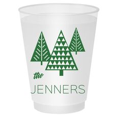 Modern Trees Shatterproof Cups