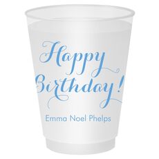 Darling Happy Birthday Shatterproof Cups
