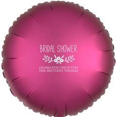 Bridal Shower Swag Mylar Balloons