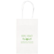 Bridal Shower Swag Medium Twisted Handled Bags