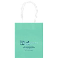 Just the Fun Facts Mini Twisted Handled Bags