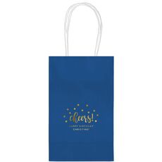 Confetti Dots Cheers Medium Twisted Handled Bags