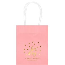 Confetti Dots Her Day Mini Twisted Handled Bags