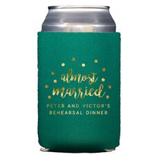 Confetti Dots Almost Married Collapsible Huggers