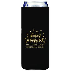 Confetti Dots Almost Married Collapsible Slim Huggers