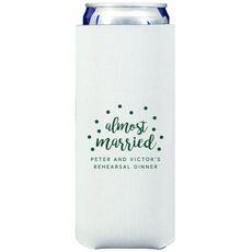 Confetti Dots Almost Married Collapsible Slim Huggers