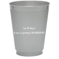 Counting the Number of Days Colored Shatterproof Cups