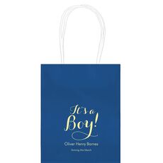 Elegant It's A Boy Mini Twisted Handled Bags