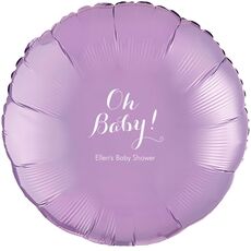 Elegant Oh Baby Mylar Balloons