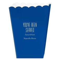 You've Been Served Mini Popcorn Boxes