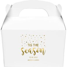 Tis The Season Gable Favor Boxes