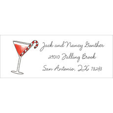 Holiday Cheer Return Address Labels