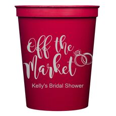 Off The Market Rings Stadium Cups