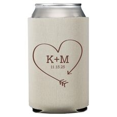 Heart Made of Arrow Collapsible Huggers