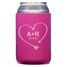 Heart Made of Arrow Collapsible Huggers