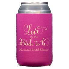 Love To The Bride To Be Collapsible Huggers