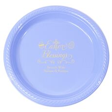 Easter Blessings Plastic Plates