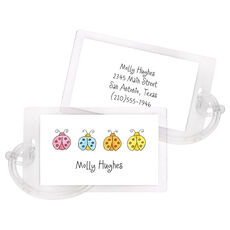 Lucky Ladybug ID Luggage Tags