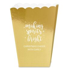 Making Spirits Bright Mini Popcorn Boxes
