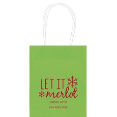 Let It Merlot Mini Twisted Handled Bags