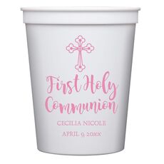 Ornate Celtic Cross Stadium Cups