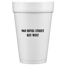 Residential Styrofoam Cups