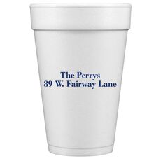 Residential Styrofoam Cups