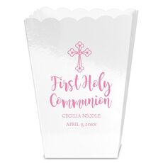 Ornate Celtic Cross Mini Popcorn Boxes