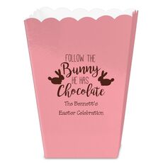 Follow The Bunny Mini Popcorn Boxes