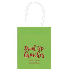 Drink Up Grinches Mini Twisted Handled Bags