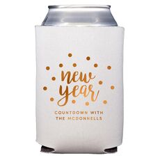 Confetti Dots New Year Collapsible Huggers