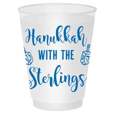 Hanukkah Dreidels Shatterproof Cups