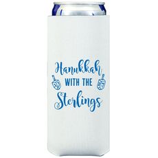 Hanukkah Dreidels Collapsible Slim Huggers