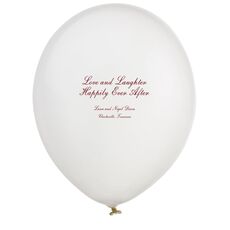 Love and Laughter Latex Balloons