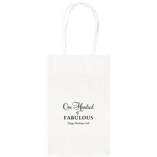 One Hundred & Fabulous Medium Twisted Handled Bags