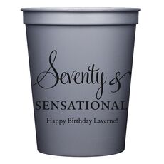 Seventy & Sensational Stadium Cups