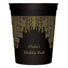 Stunning Streamers Stadium Cups