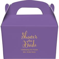Shower The Bride Gable Favor Boxes
