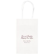 Love and Laughter Medium Twisted Handled Bags