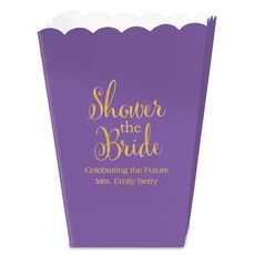 Shower The Bride Mini Popcorn Boxes