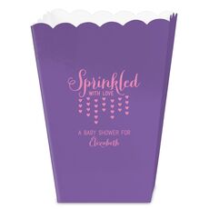 Sprinkled with Love Mini Popcorn Boxes