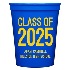 Proud Class of Graduation Stadium Cups